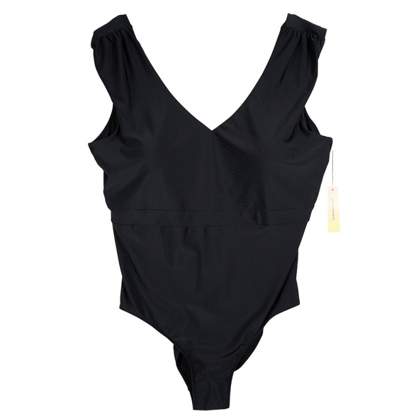 summersalt Other - NWT Summersalt The Ruched Backflip One Piece Swimsuit Black Size 22